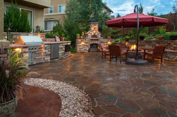 Cost of Stone Patio Construction in Orange