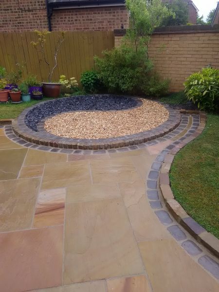 Cost of Sandstone Patio Installation in Orange